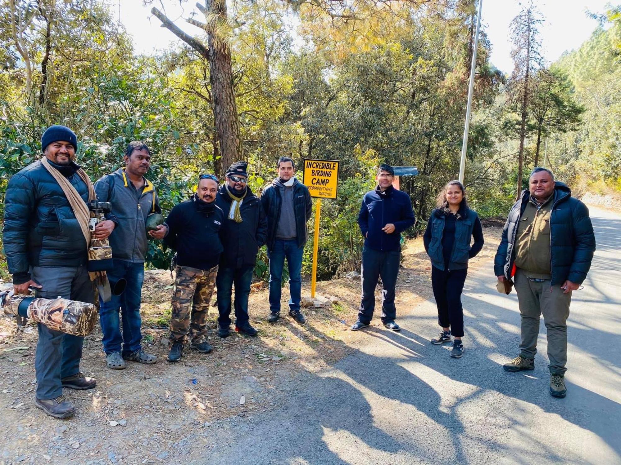 דירות Bhīm Tāl Incredible Birding Camp מראה חיצוני תמונה