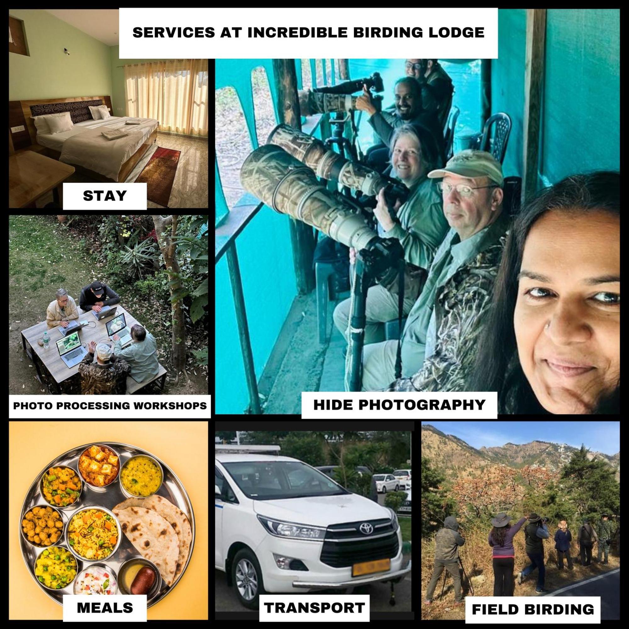 דירות Bhīm Tāl Incredible Birding Camp מראה חיצוני תמונה